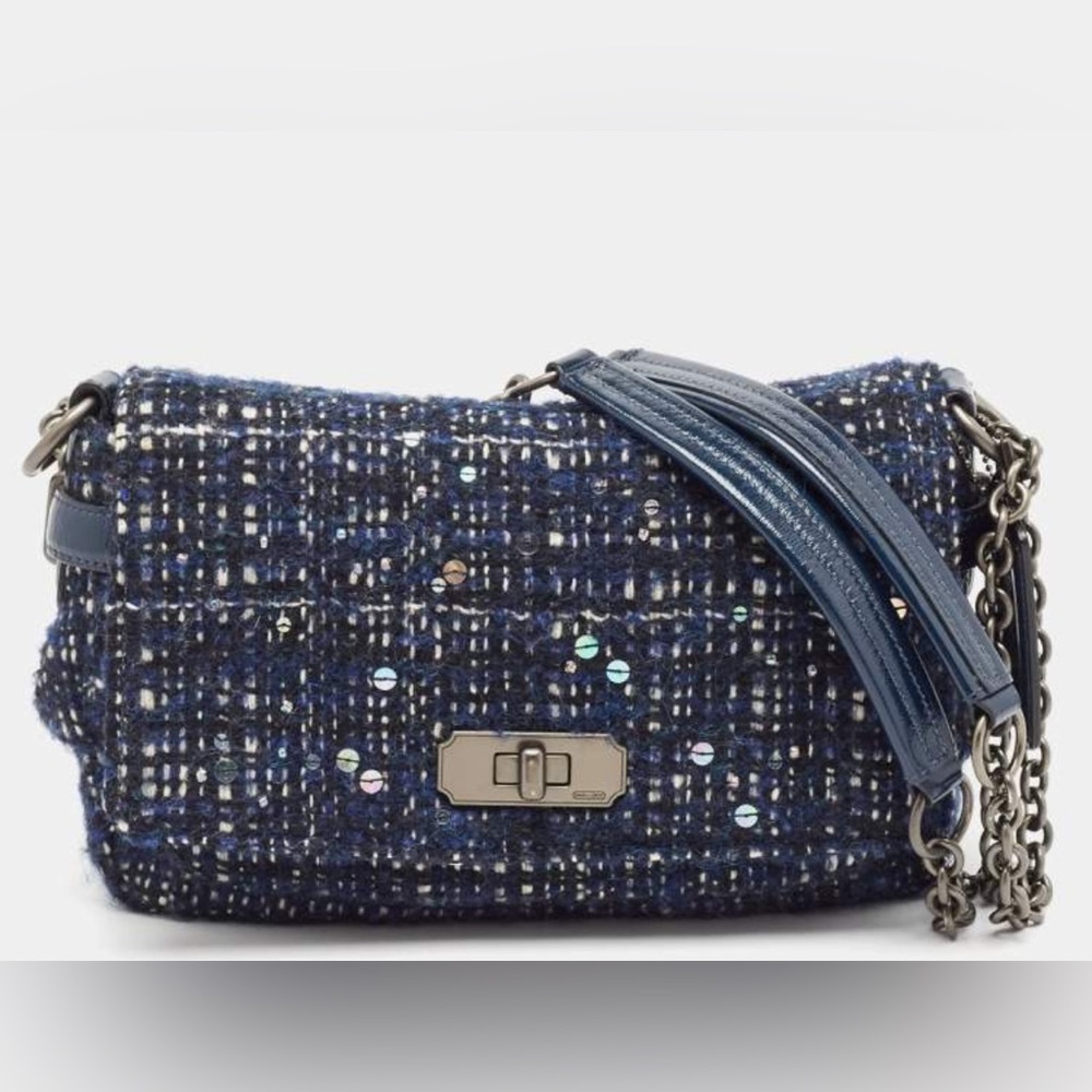 Coach Chelsea Tweed Chain Shoulder Bag